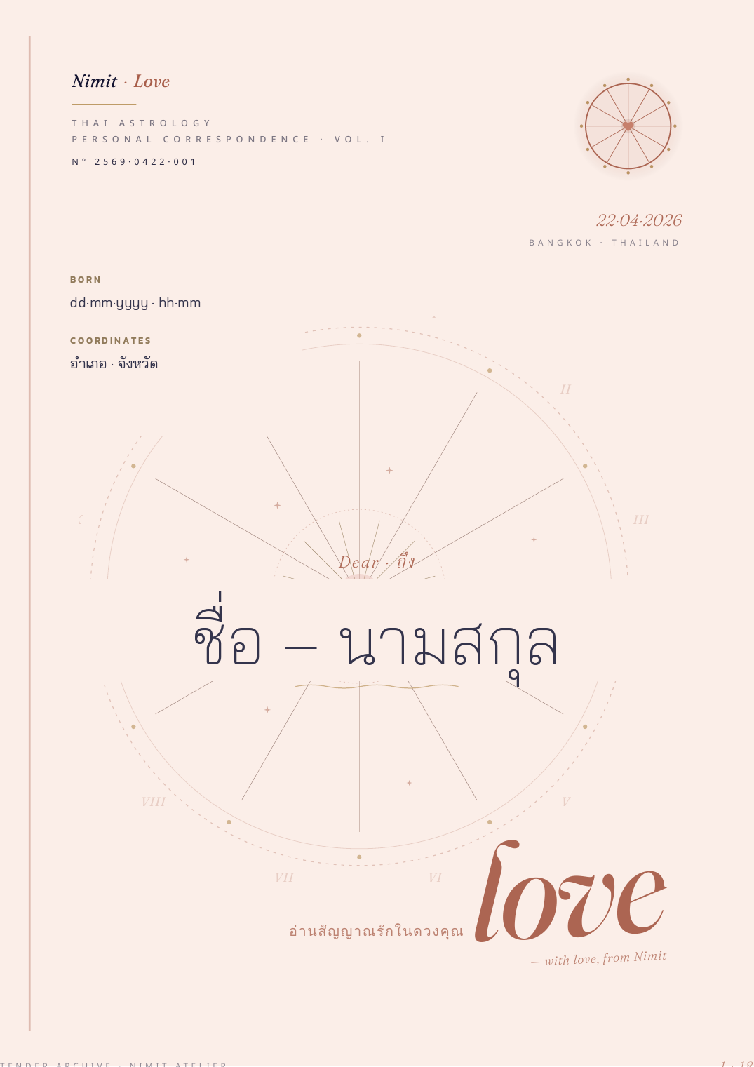 Nimit Love Letter